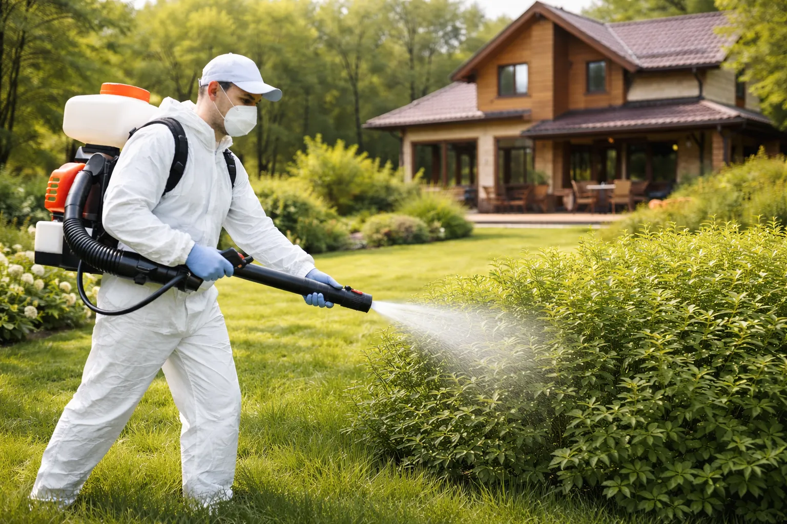 Акарицидная обработка територии не дорого