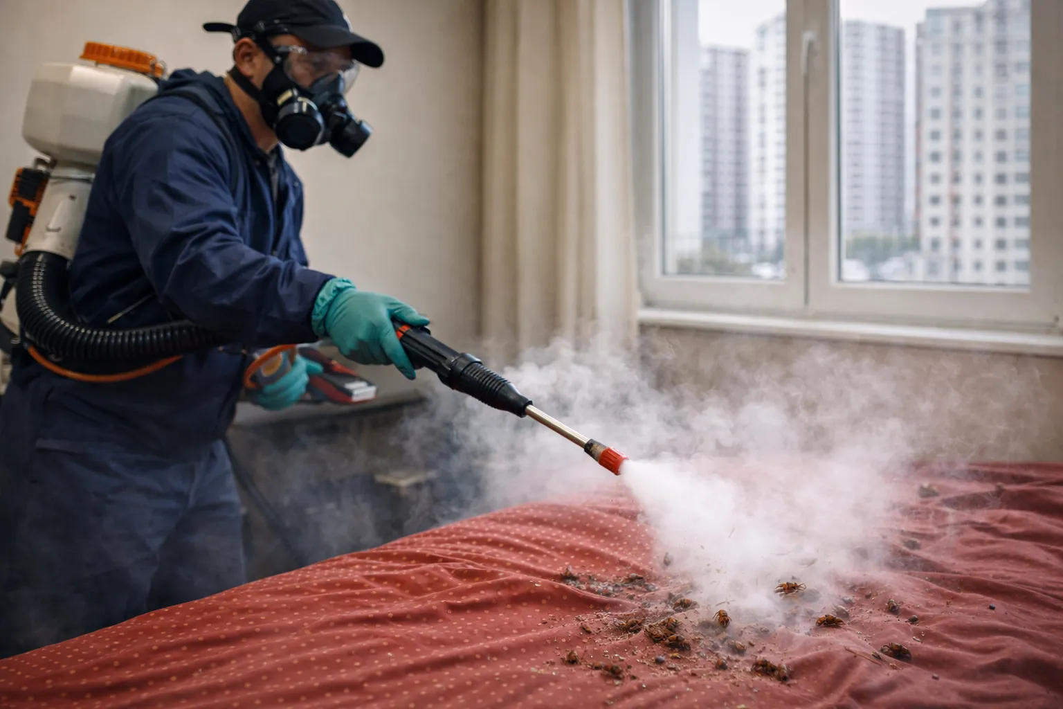 Горячий туман от клопов эффективно и навсегда